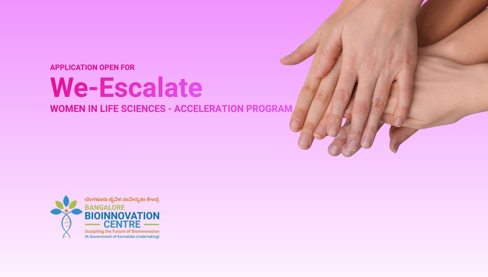 WE-ESCALATE: Women in Life Sciences – Acceleration Program